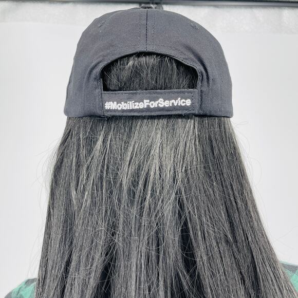 T-Mobile Black Baseball Cap / Hat with Americana "T" Logo and grey camo peak NWT - Picture 5 of 13